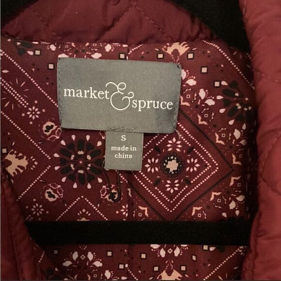 Market & Spruce Kingston Quilted Jacket Coat - Picture 5 of 6